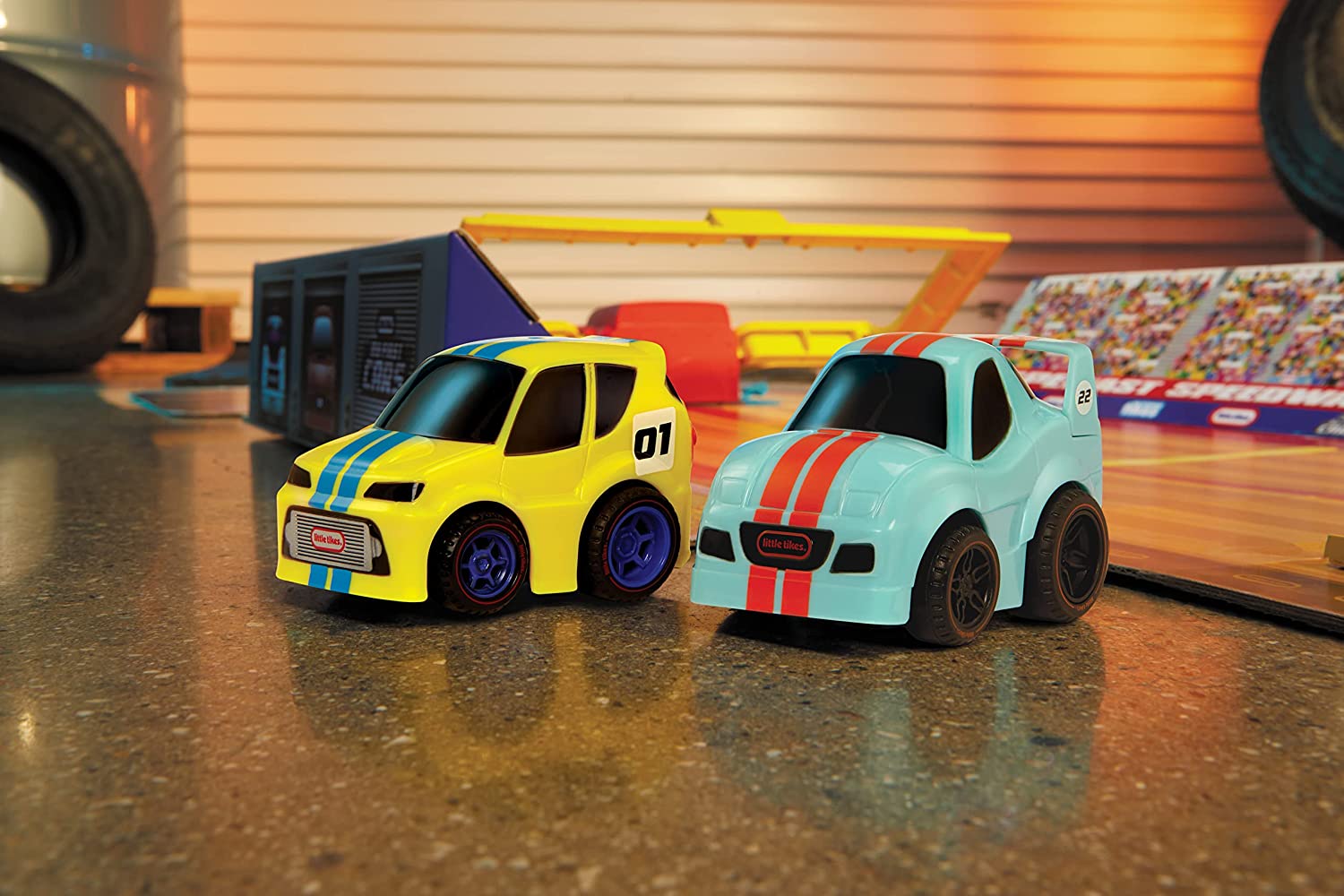 Buy Little Tikes My First Cars Crazy Fast 3 in 1 Rollin Bowlin Racin Playset | Yallatoys.com