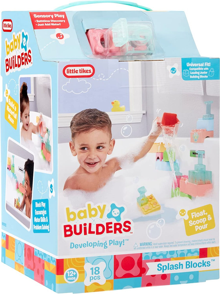 Buy Little Tikes Baby Builders Splash First Blocks for Babies and Toddlers | Yallatoys.com