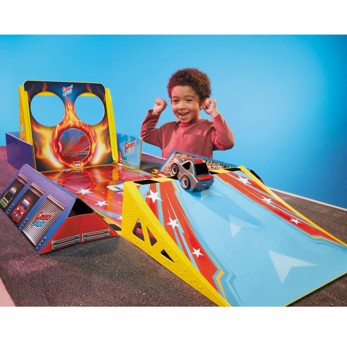 Buy Little Tikes Crazy Fast 4 in 1 Dunkn Stunt n Game n Set | Yallatoys.com