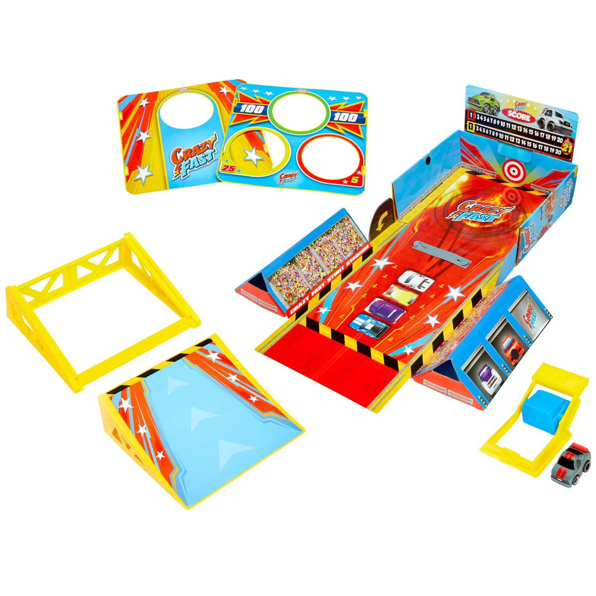 Buy Little Tikes Crazy Fast 4 in 1 Dunkn Stunt n Game n Set | Yallatoys.com