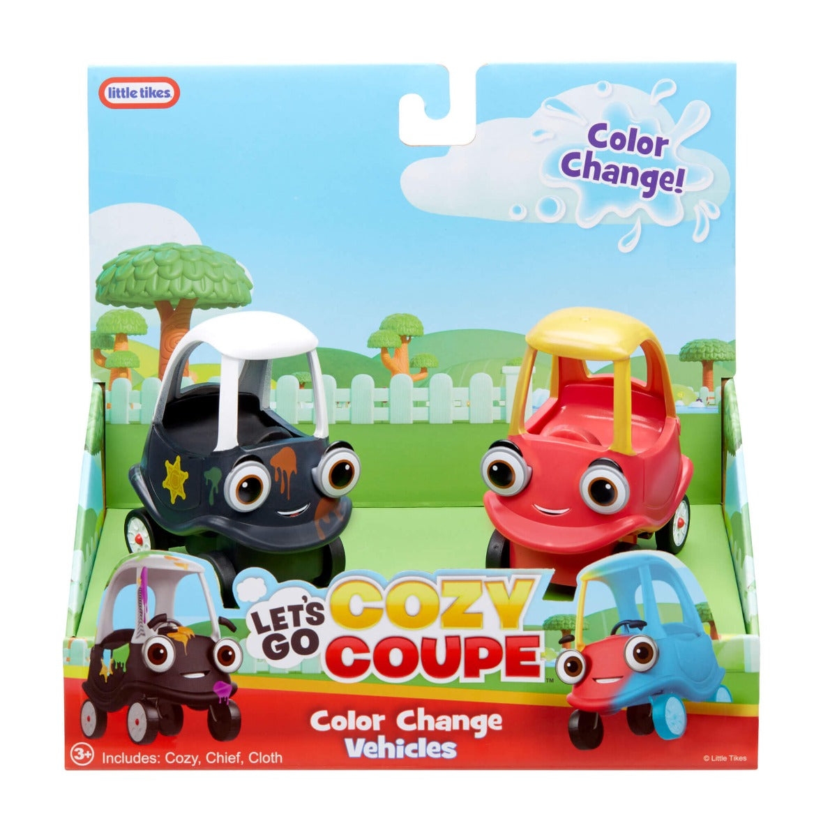 Buy Little Tikes Lets Go Cozy Coupe 2piece Pack Mini Color Change Vehicles | Yallatoys.com
