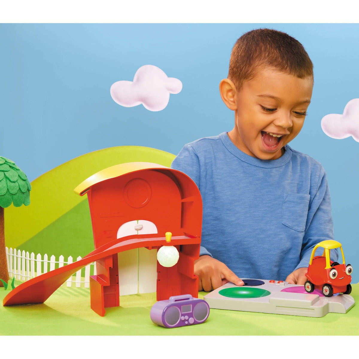 Buy Little Tikes Lets Go Cozy Coupe Cozys House Musical Playset with Lights and Sounds | Yallatoys.com