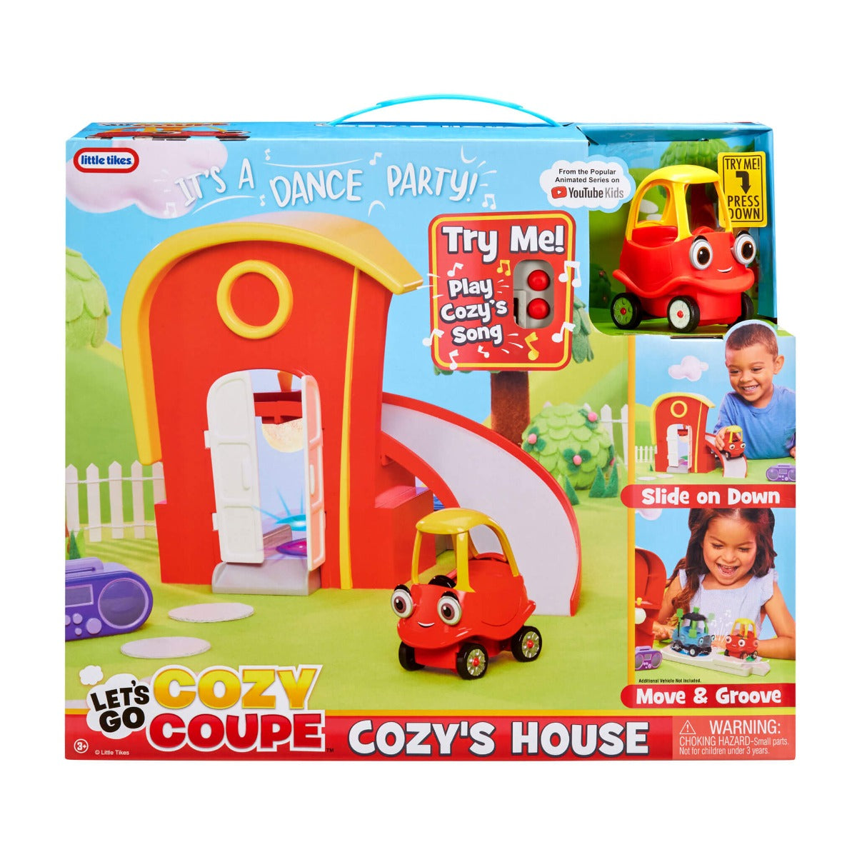 Buy Little Tikes Lets Go Cozy Coupe Cozys House Musical Playset with Lights and Sounds | Yallatoys.com
