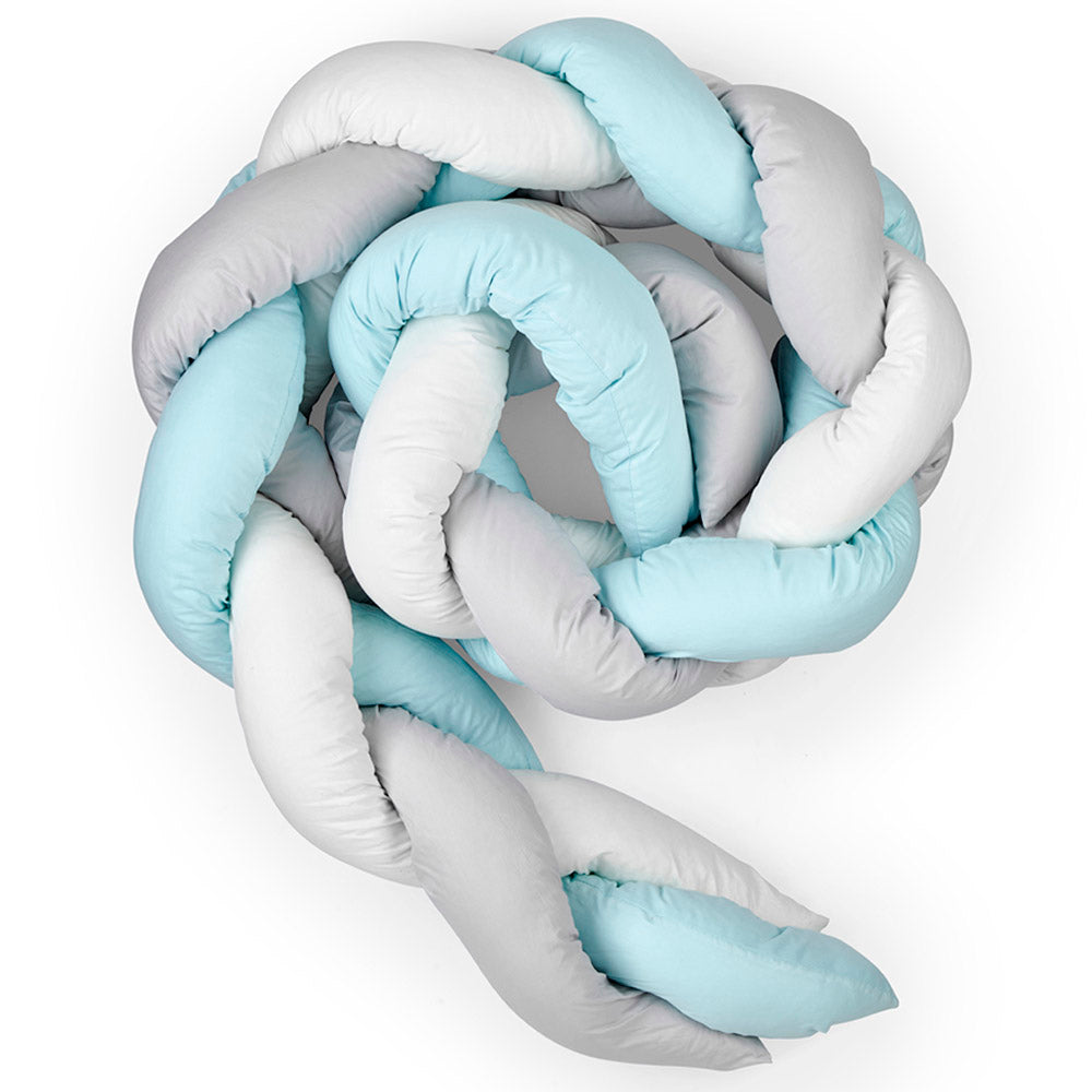 Babyjem Plush Crib & Bed Side Protector Blue 0 Months+ Babyjem Yallatoys