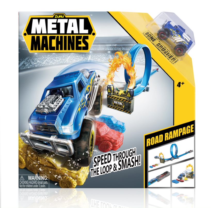 Buy Metal Machines Track Set with Die Cast Car Playset | Yallatoys.com