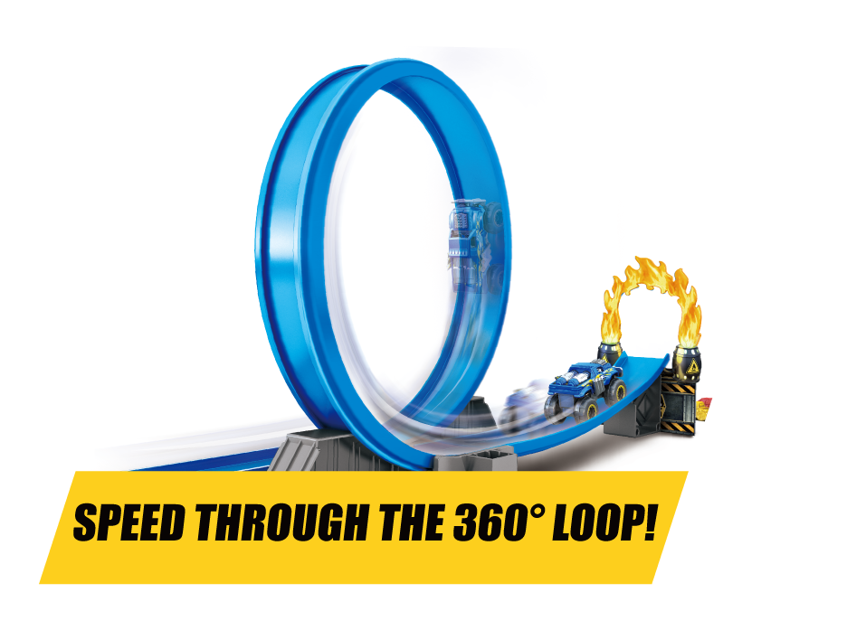 Buy Metal Machines Track Set with Die Cast Car Playset | Yallatoys.com