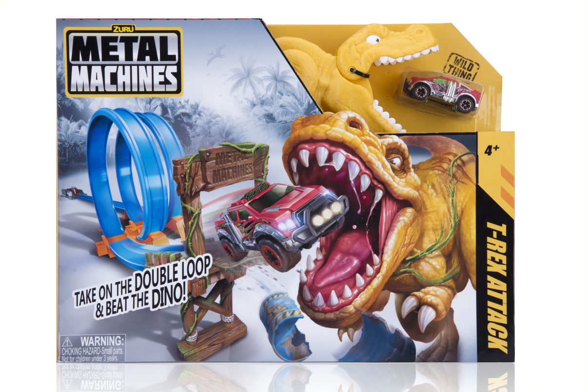 Buy Metal Machines T Rex Attack Playset | Yallatoys.com