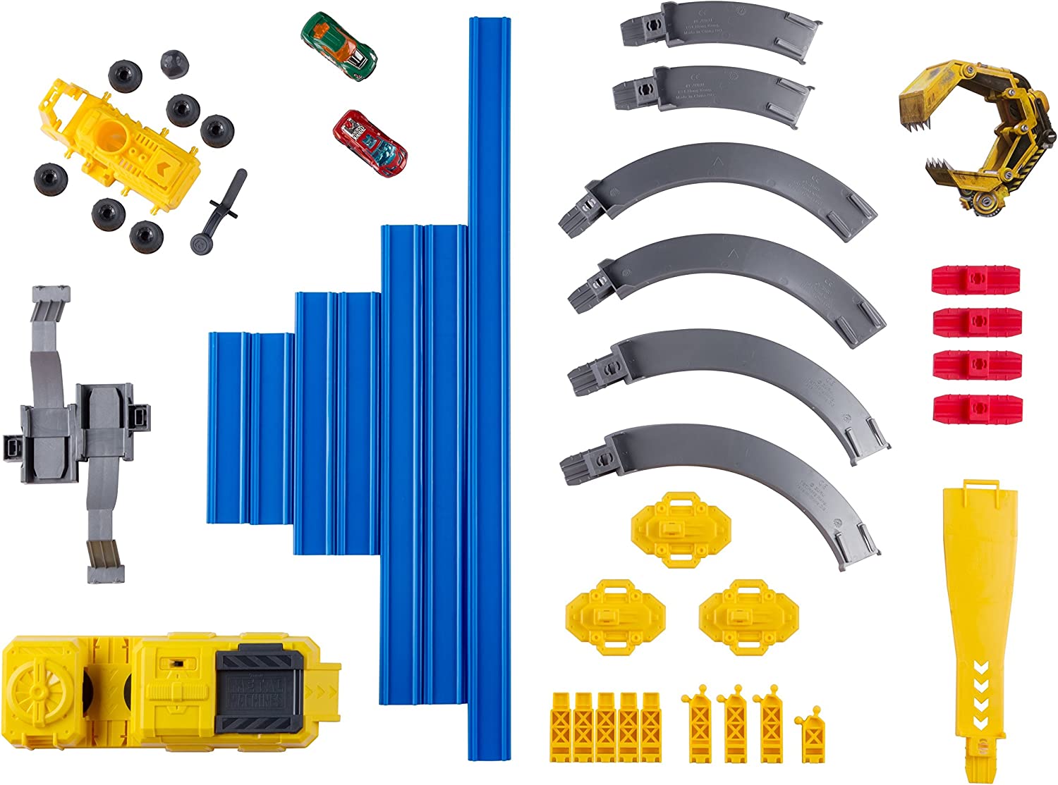 Buy Metal Machines Construction Destruction Trackset with Mini Racing Cars | Yallatoys.com