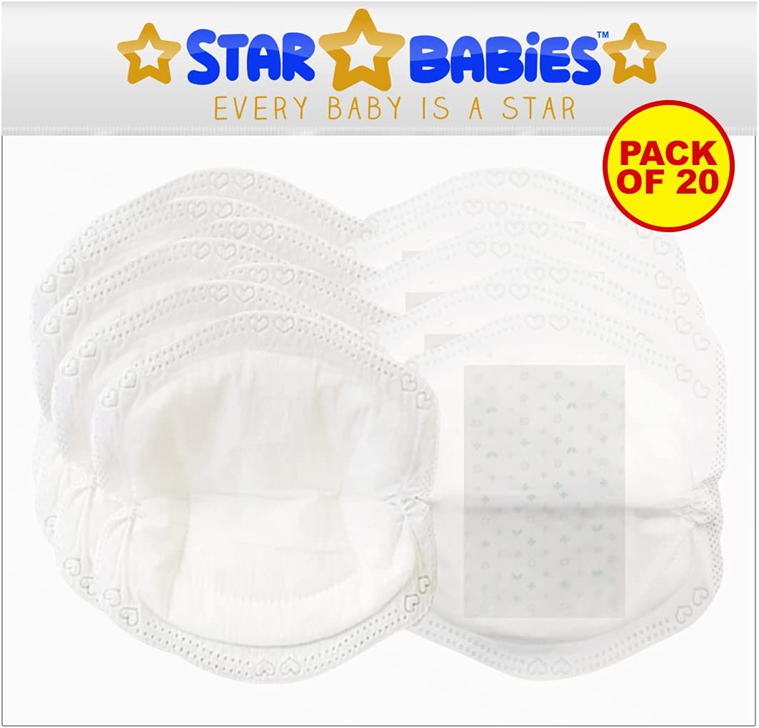 Star Babies Disposable Breast Pad Pack Of 20 Star Babies Yallatoys