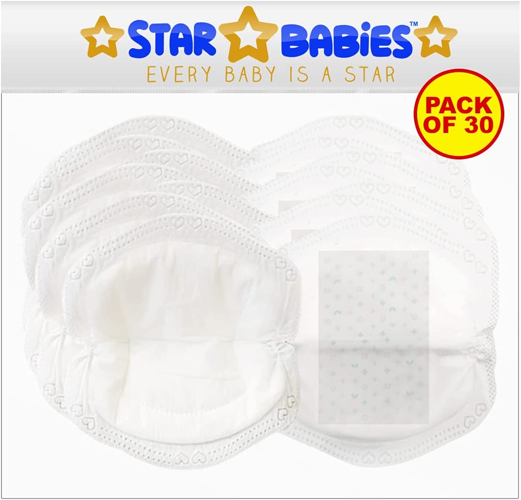 Star Babies Disposable Breast Pad Pack Of 30 Star Babies Yallatoys