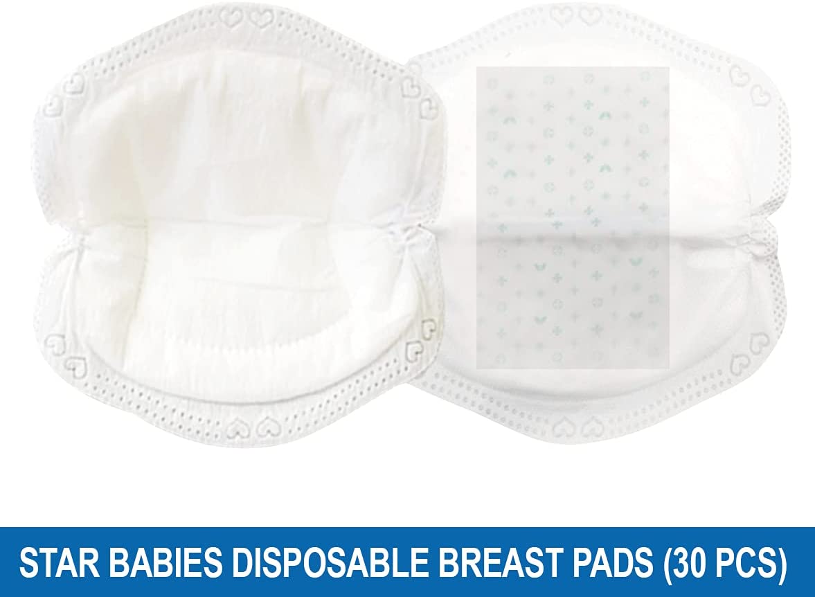Star Babies Disposable Breast Pad Pack Of 30 Star Babies Yallatoys