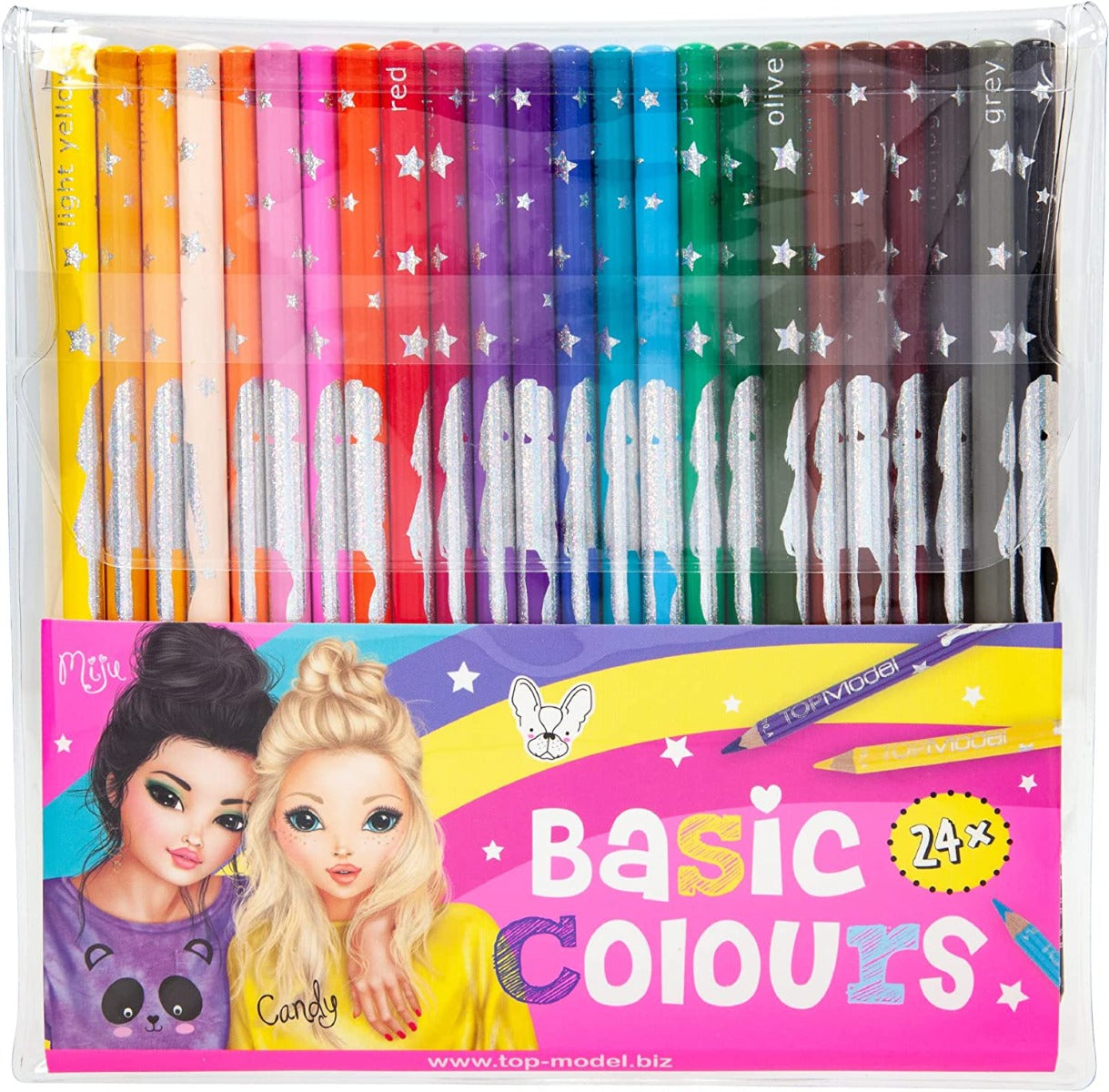 Buy Top Model Coloured Pencil 24 Colours | Yallatoys.com