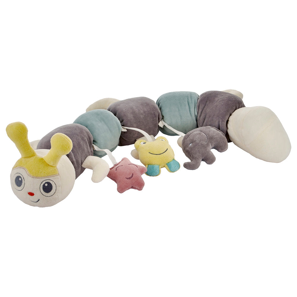 Babyjem Velvet Catterpillar Pillow Green 0 Months+ Babyjem Yallatoys