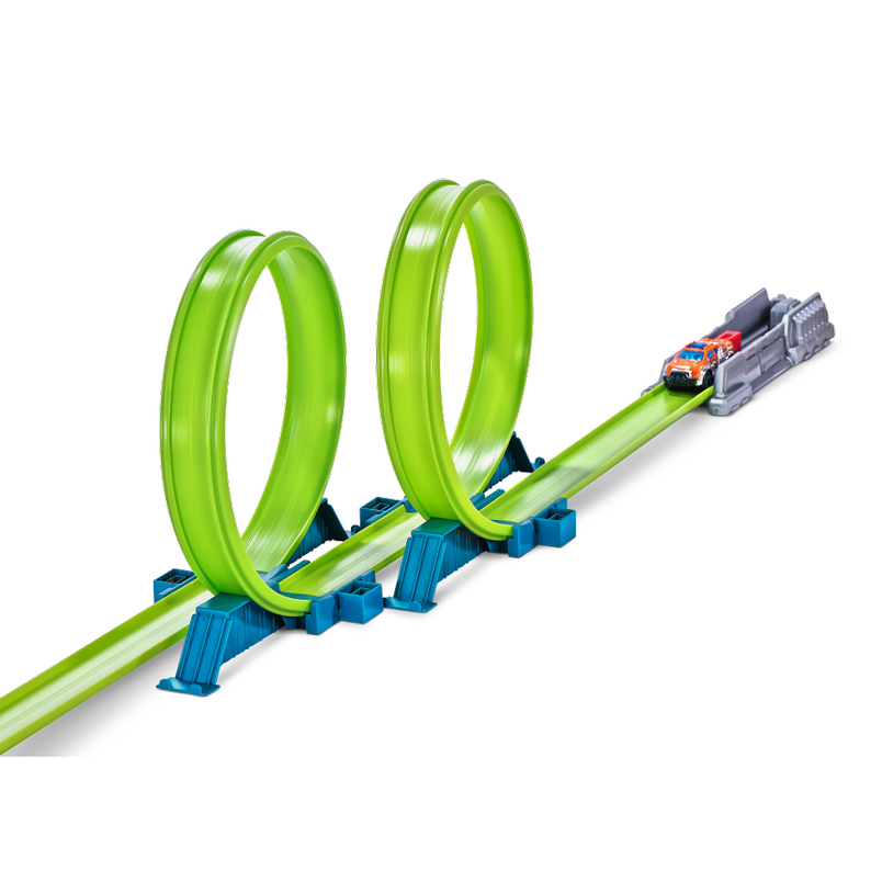 Buy Metal Machines Shark Attack Building Track Set with Mini Racing Car | Yallatoys.com