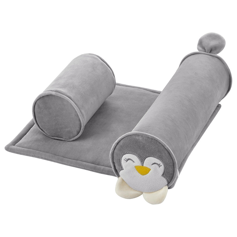 Babyjem Side Sleep Pillow Grey Pinguin 0 Months+ Babyjem Yallatoys
