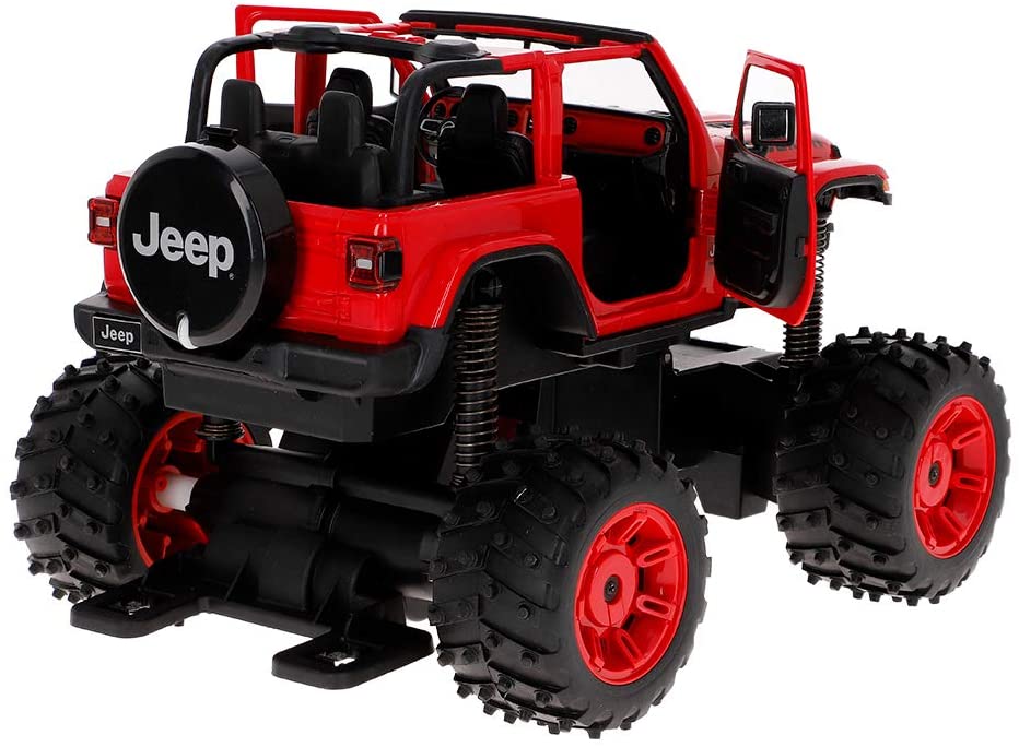 Buy Rastar Remote Control Jeep Wrangler With Big Foot Design | Yallatoys.com