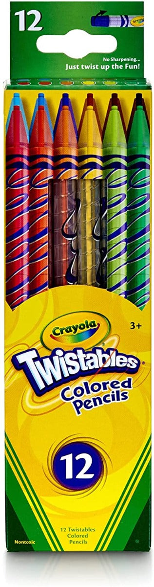 Buy Crayola Twistables Colored Pencil 12pcs Pack | Yallatoys.com