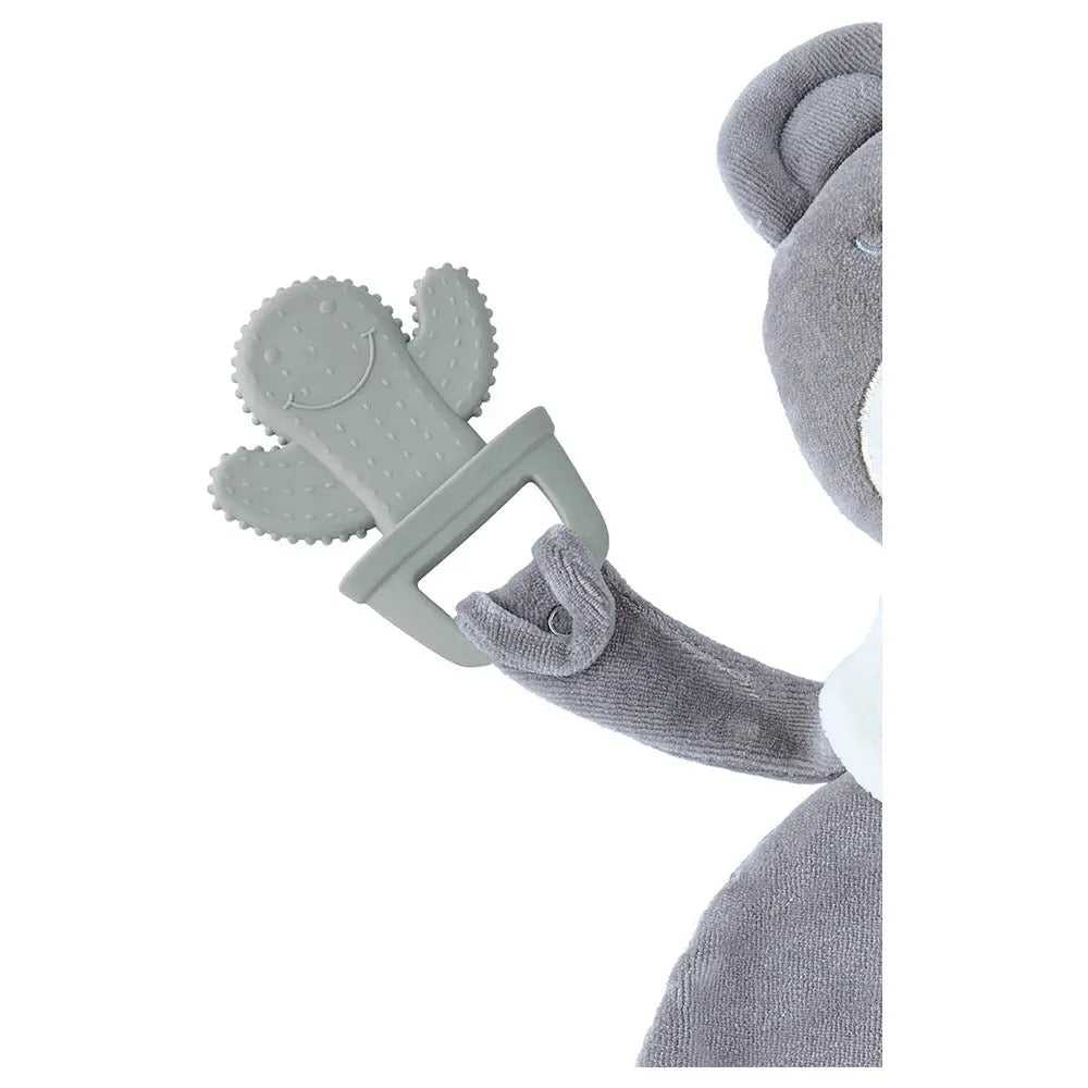 Babyjem Sleep Teddy Bear Teether Grey 0 Months+ Babyjem Yallatoys