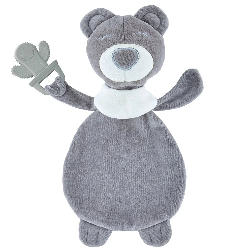 Babyjem Sleep Teddy Bear Teether Grey 0 Months+ Babyjem Yallatoys