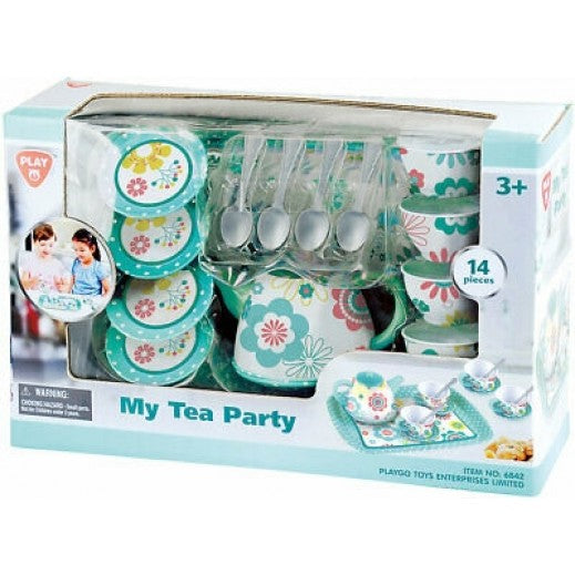 Buy Playgo My Tea Party  14 pieces in Metalware | Yallatoys.com