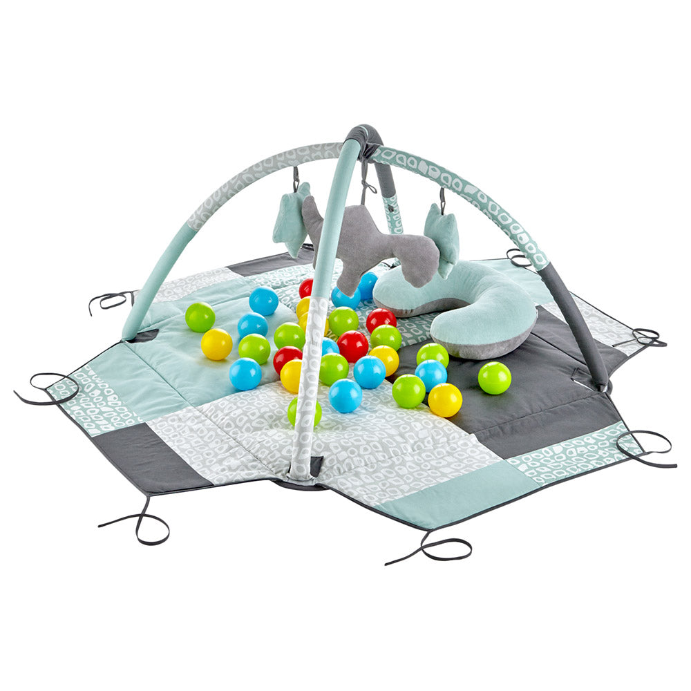 Babyjem Play Mat With Balls & Toys Green 0 Months+ Babyjem Yallatoys