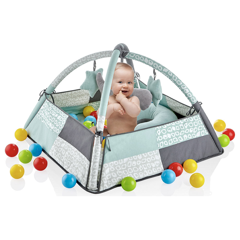 Babyjem Play Mat With Balls & Toys Green 0 Months+ Babyjem Yallatoys