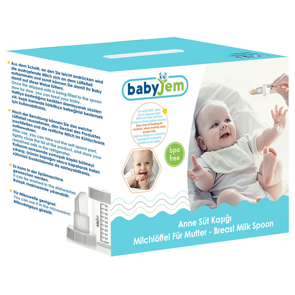 Babyjem Breast Milk Spoon 0 Months+ Babyjem Yallatoys
