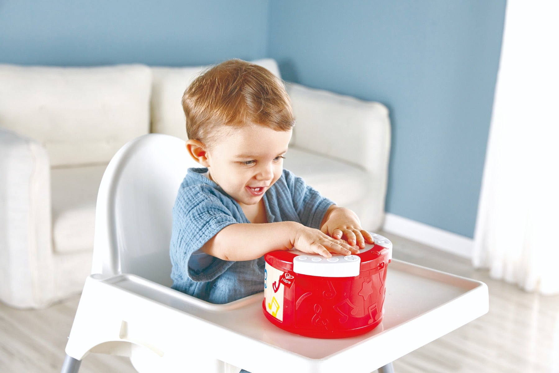 Buy Hape Learn With Lights Drum | Yallatoys.com