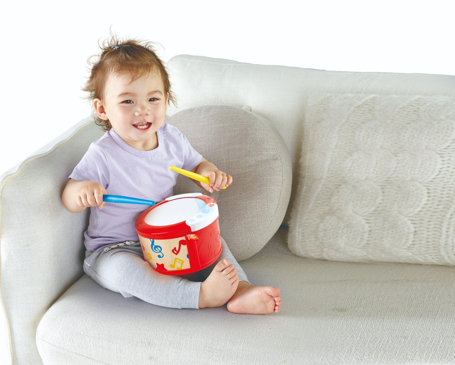 Buy Hape Learn With Lights Drum | Yallatoys.com