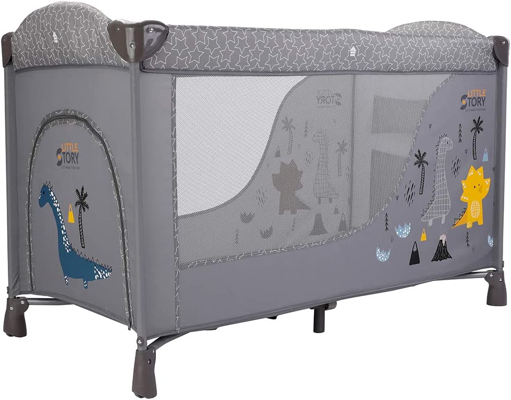 Little Story  Foldable Cot And Playard Little Story Yallatoys