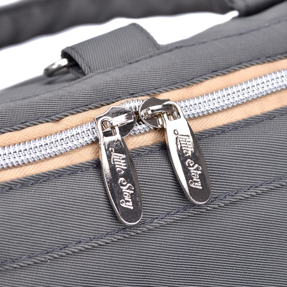 Little Story  Ace Diaper Bag Grey Little Story Yallatoys
