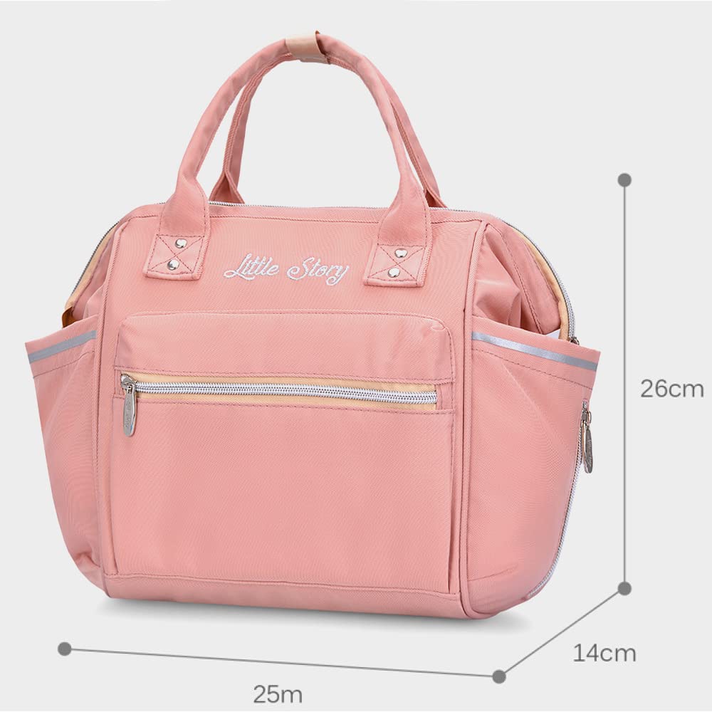 Little Story  Ace Diaper Bag Pink Little Story Yallatoys