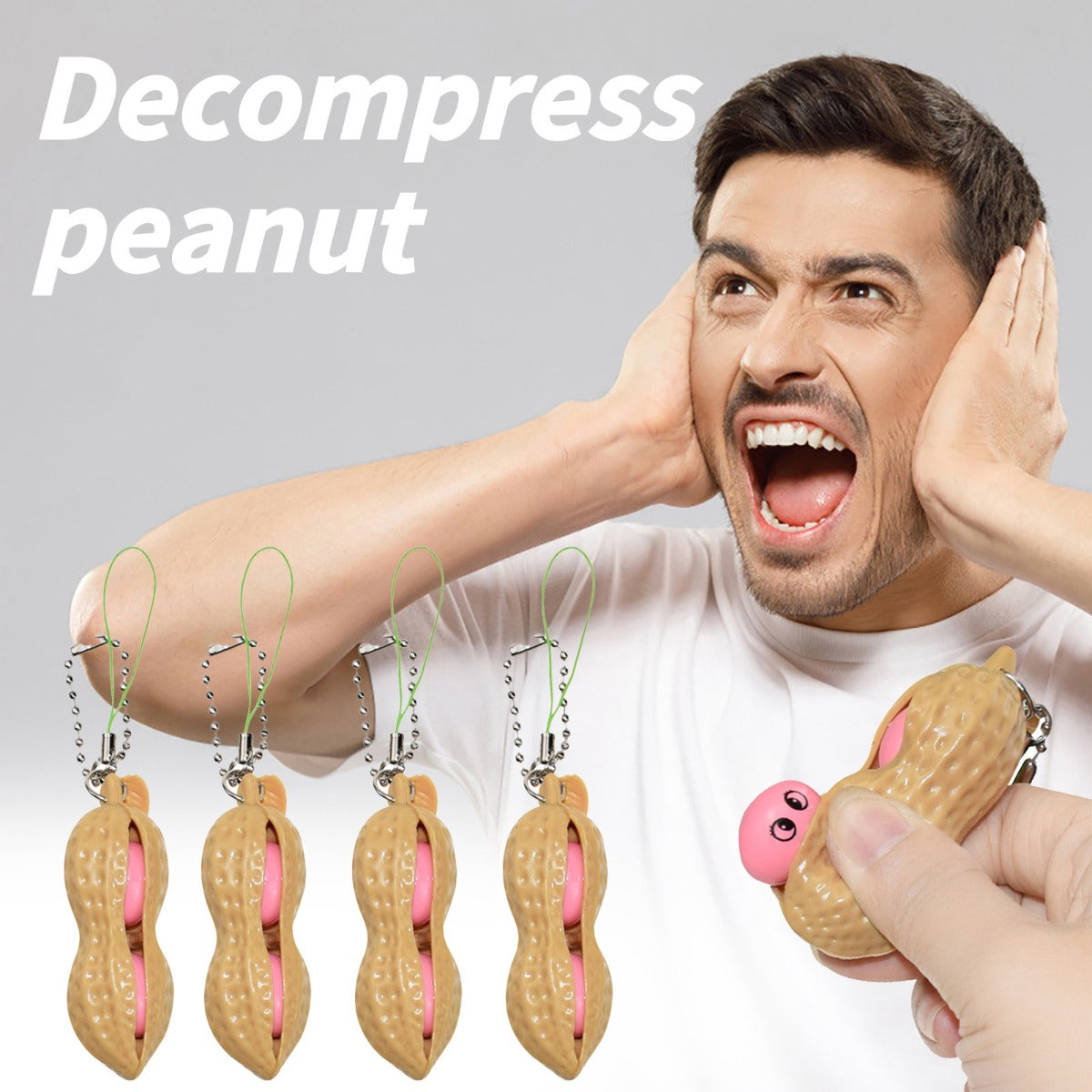Buy Fidget Squeeze a Peanut | Yallatoys.com