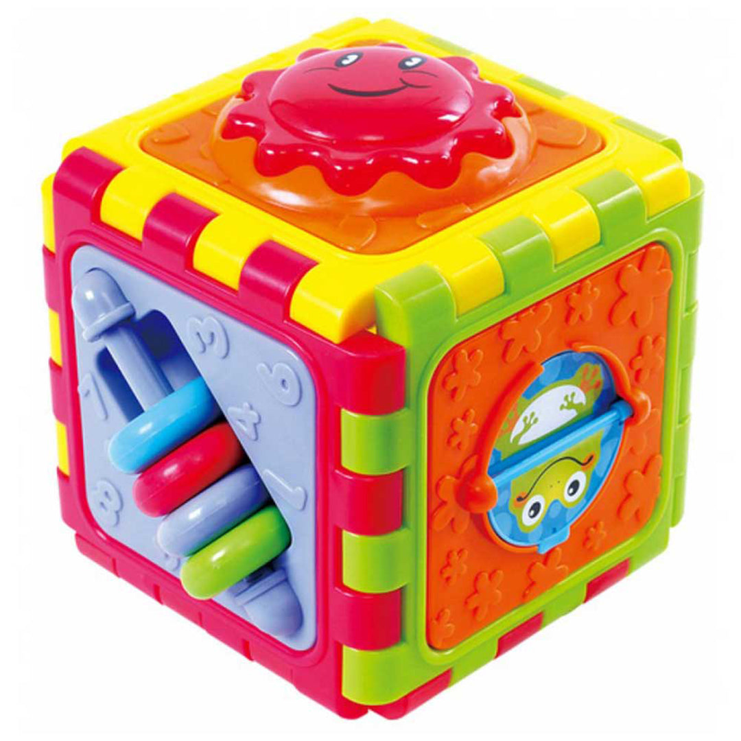 6 In 1 Activity Cube Playset Front View