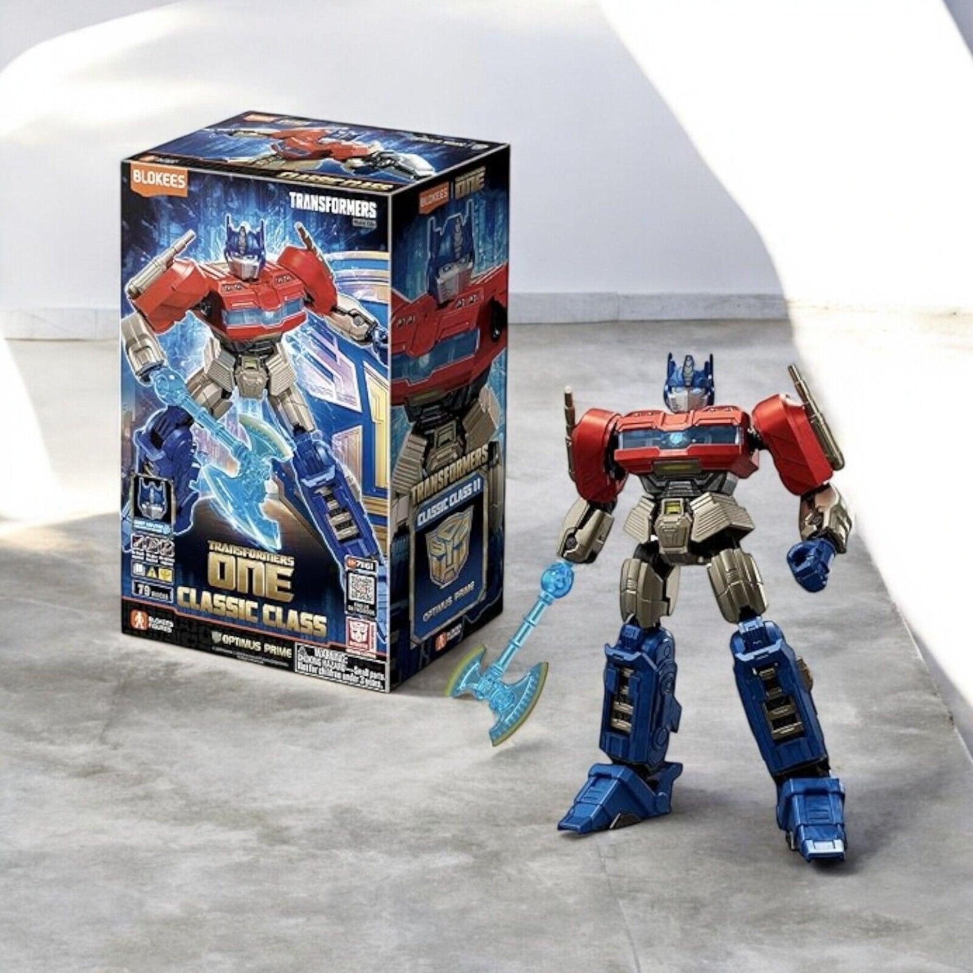 Blokees Transformers Classic Class 11 Optimus Prime Action Figure Blokees Yallatoys