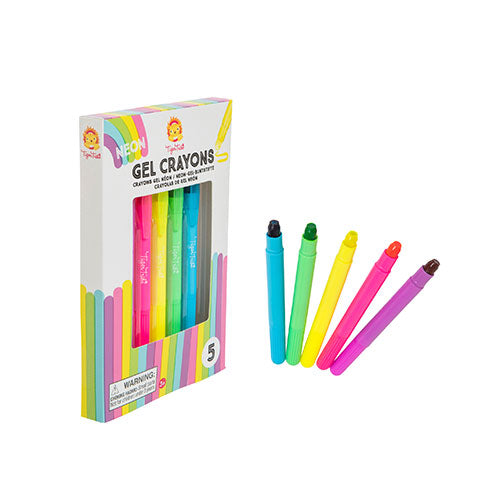 Buy Tiger Tribe Neon Gel Crayons | Yallatoys.com