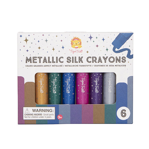 Buy Tiger Tribe Metallic Silk Crayons | Yallatoys.com
