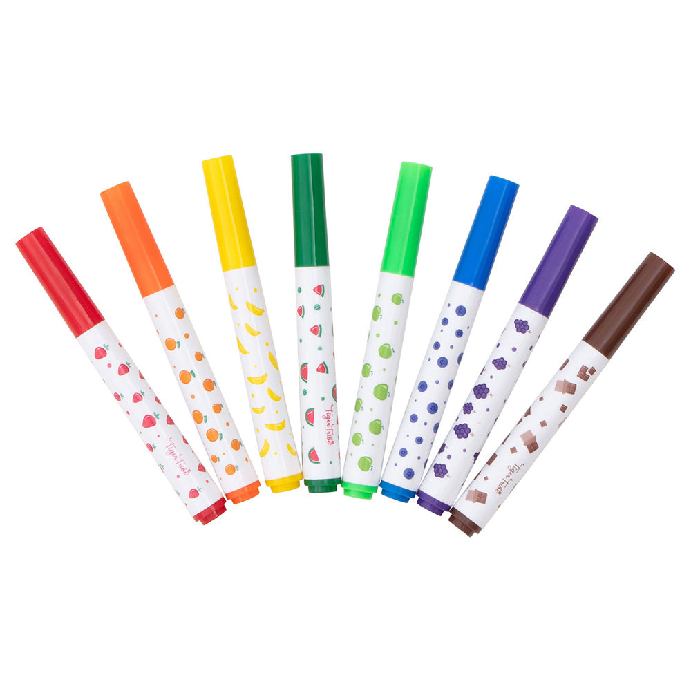 Buy Tiger Tribe Fruity Scented Coloured Markers | Yallatoys.com