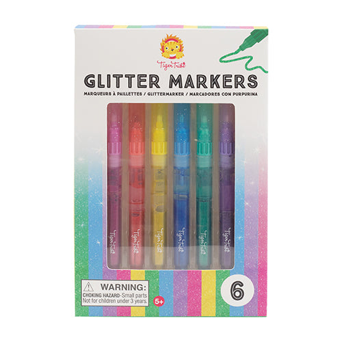 Buy Tiger Tribe Glitter Marker Pens | Yallatoys.com