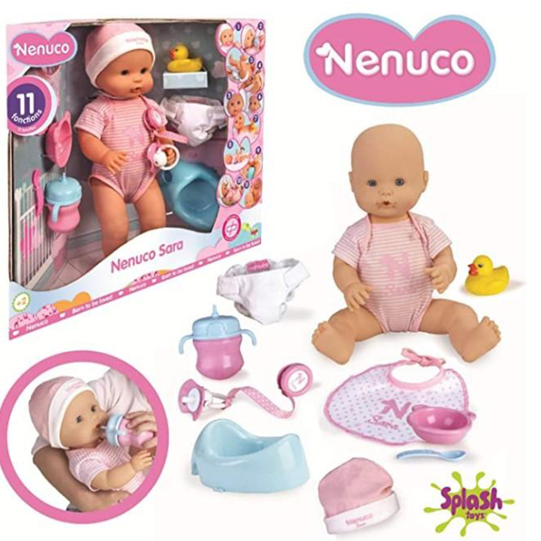 Buy Nenuco Sara 11 Functions 42Cm + 10Acc | Yallatoys.com