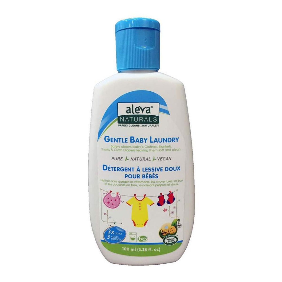 Aleva Nat. Gentle Baby Laundry 100 Ml Aleva Naturals Yallatoys