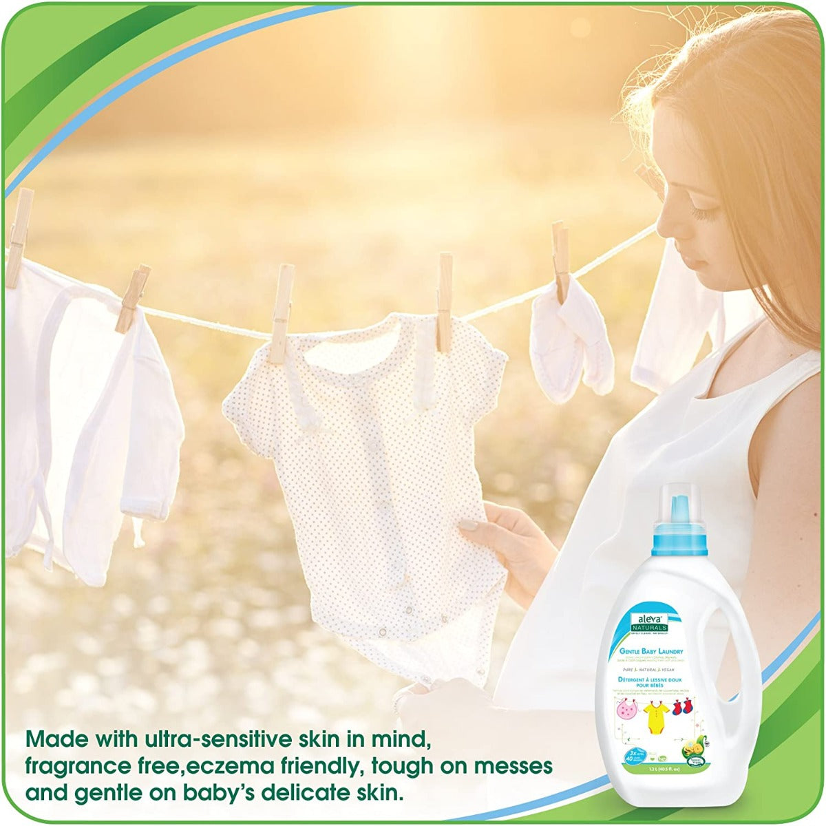 Aleva Nat. Gentle Baby Laundry 100 Ml Aleva Naturals Yallatoys