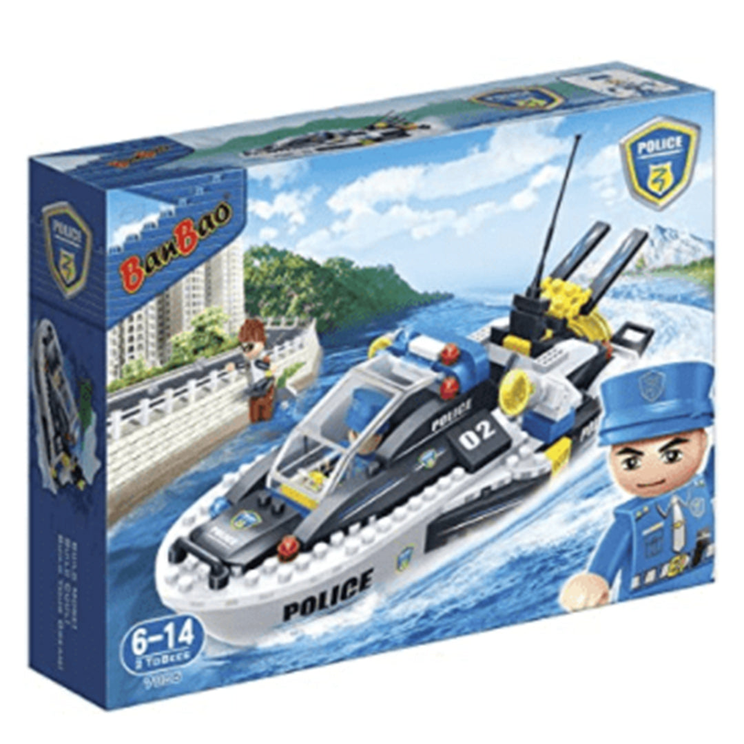 Buy Banbao Police Series 225 Pcs | Yallatoys.com