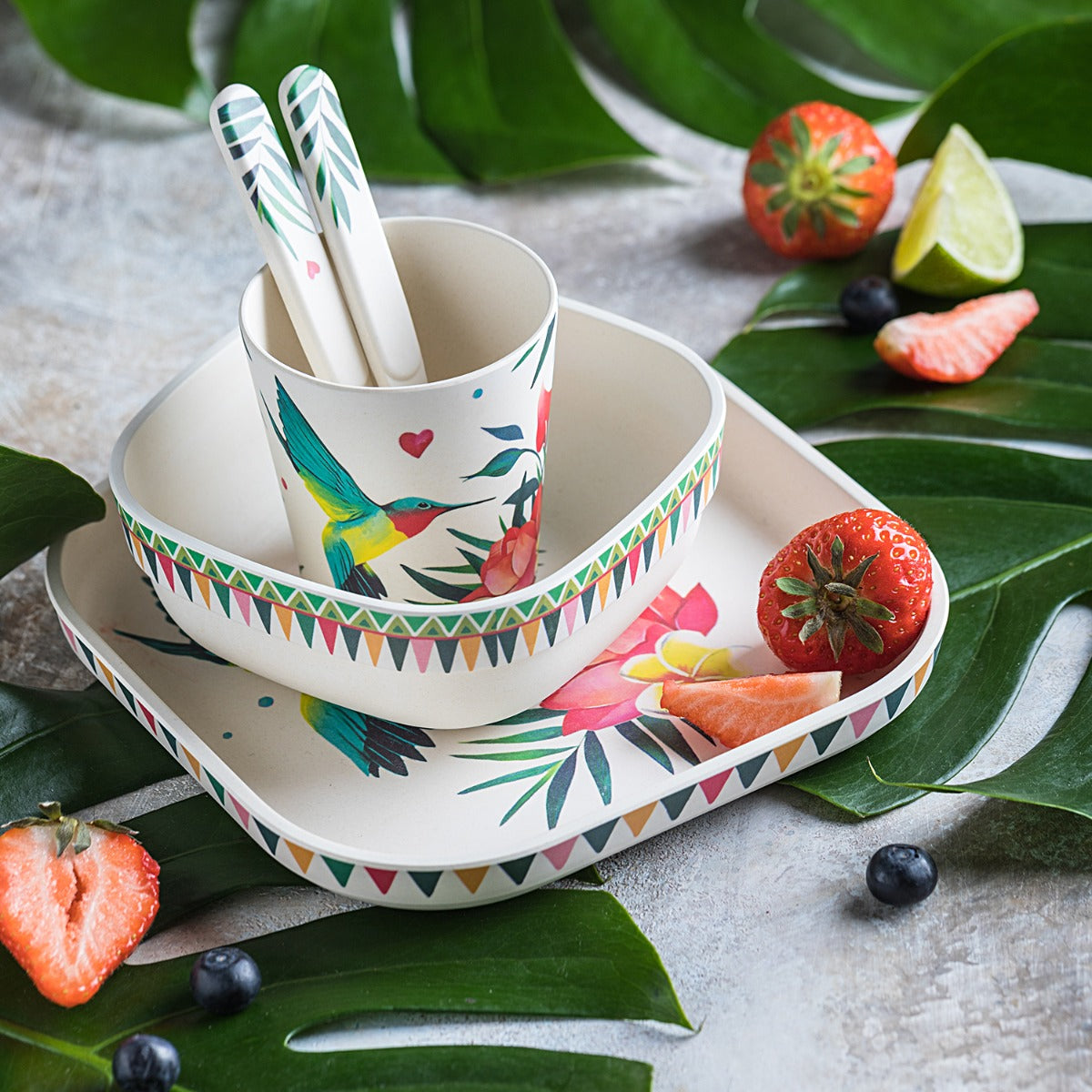 Tommy Lise Bamboo Dinner Set Airy Grace Tommy Lise Yallatoys