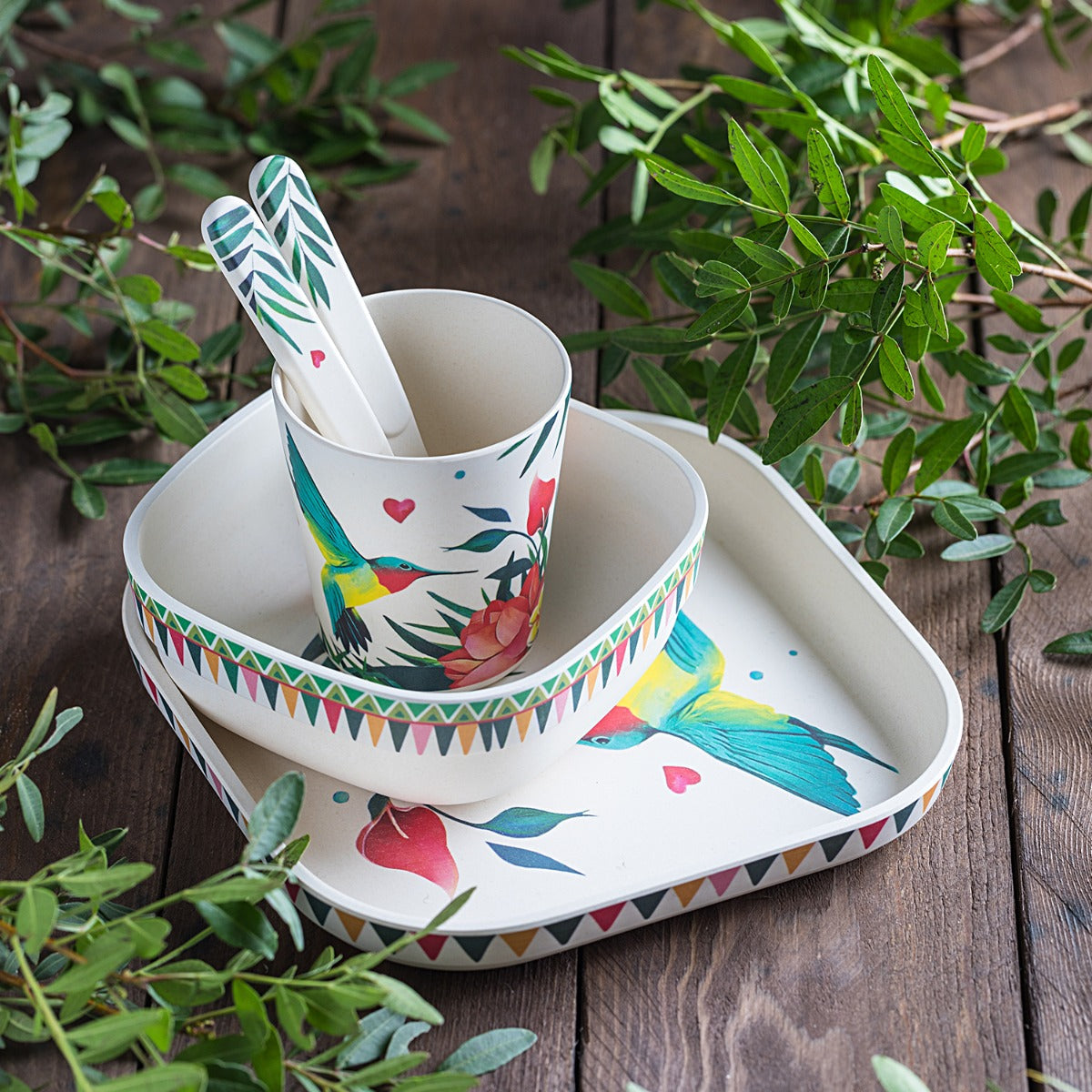 Tommy Lise Bamboo Dinner Set Airy Grace Tommy Lise Yallatoys