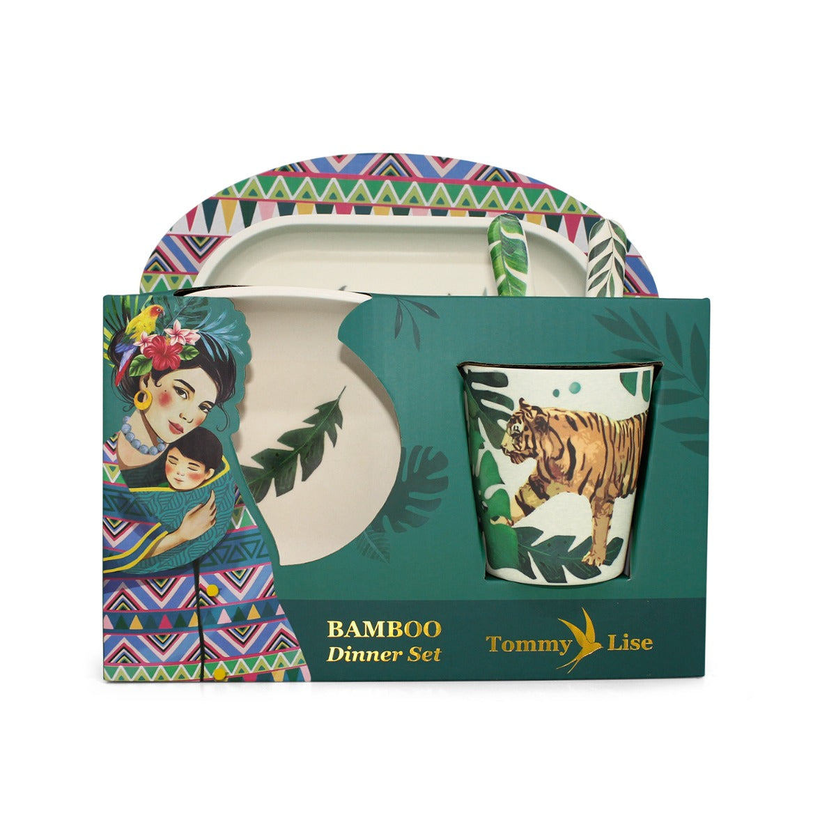 Tommy Lise Bamboo Dinner Set Wild And Free Tommy Lise Yallatoys