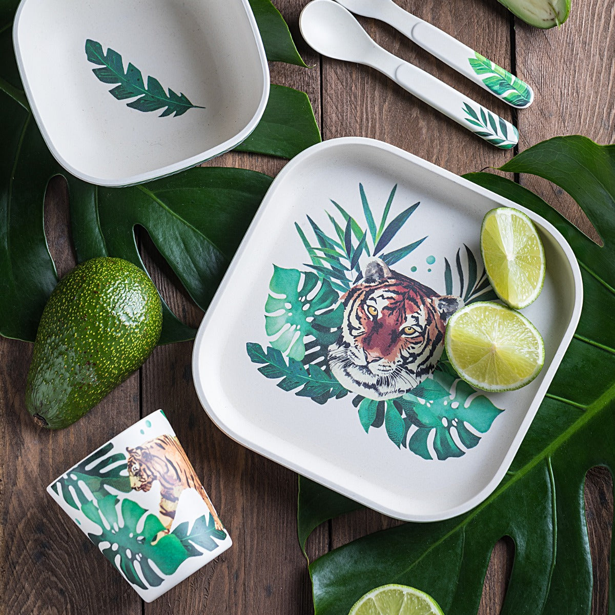 Tommy Lise Bamboo Dinner Set Wild And Free Tommy Lise Yallatoys