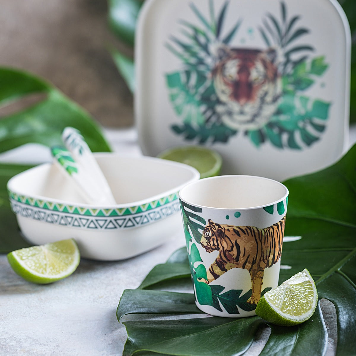 Tommy Lise Bamboo Dinner Set Wild And Free Tommy Lise Yallatoys