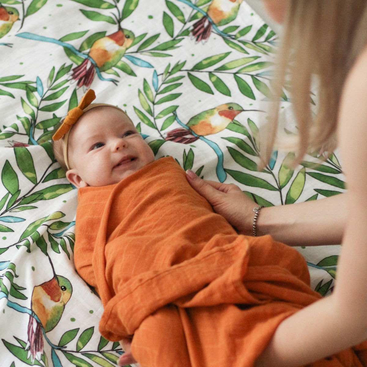 Tommy Lise Muslin Swaddle Airy Grace 120X120Cm Tommy Lise Yallatoys