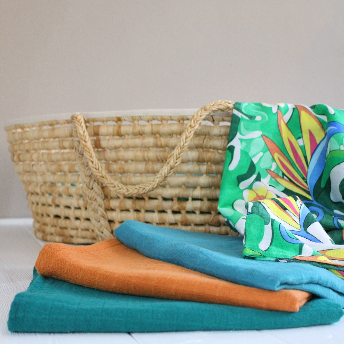 Tommy Lise Muslin Swaddle Lush Garden 120X120Cm Tommy Lise Yallatoys